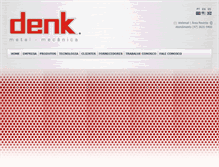 Tablet Screenshot of denk.com.br